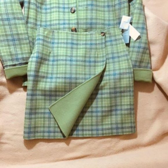 Charter Club Reversible Wool BlendJacket Skirt Set - Picture 3 of 4